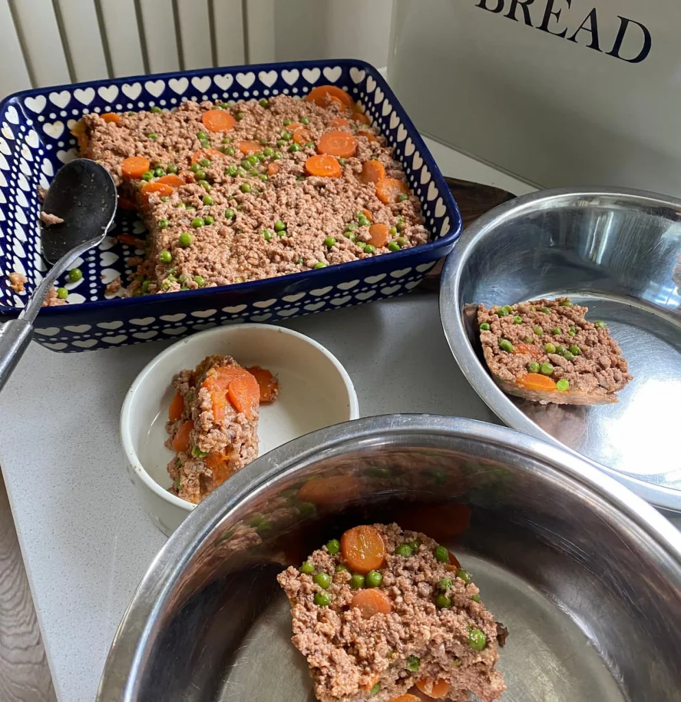 How to Make Dog Food in Bulk