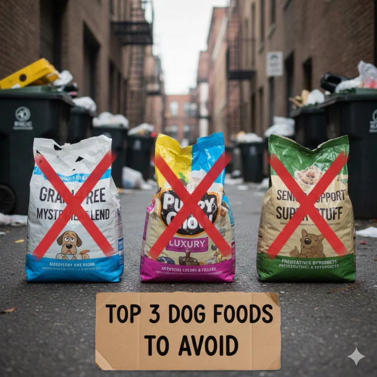 What Are The Top Three Dog Foods to Avoid
